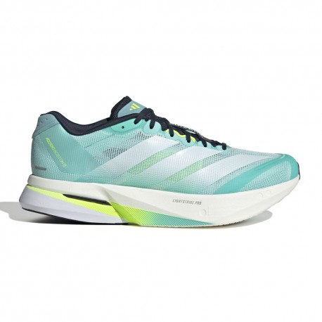 Adidas Adizero Boston 13 Flaaqu Bianco Luclem - Scarpe Running Uomo