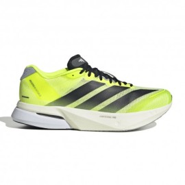 Adidas Adizero Boston 13 Lucid Lemon Core Nero Halo Si - Scarpe Running Uomo