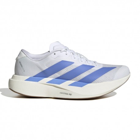Adidas Adizero Evo Sl Bianco Blue Fusion Off Whit - Scarpe Running Donna