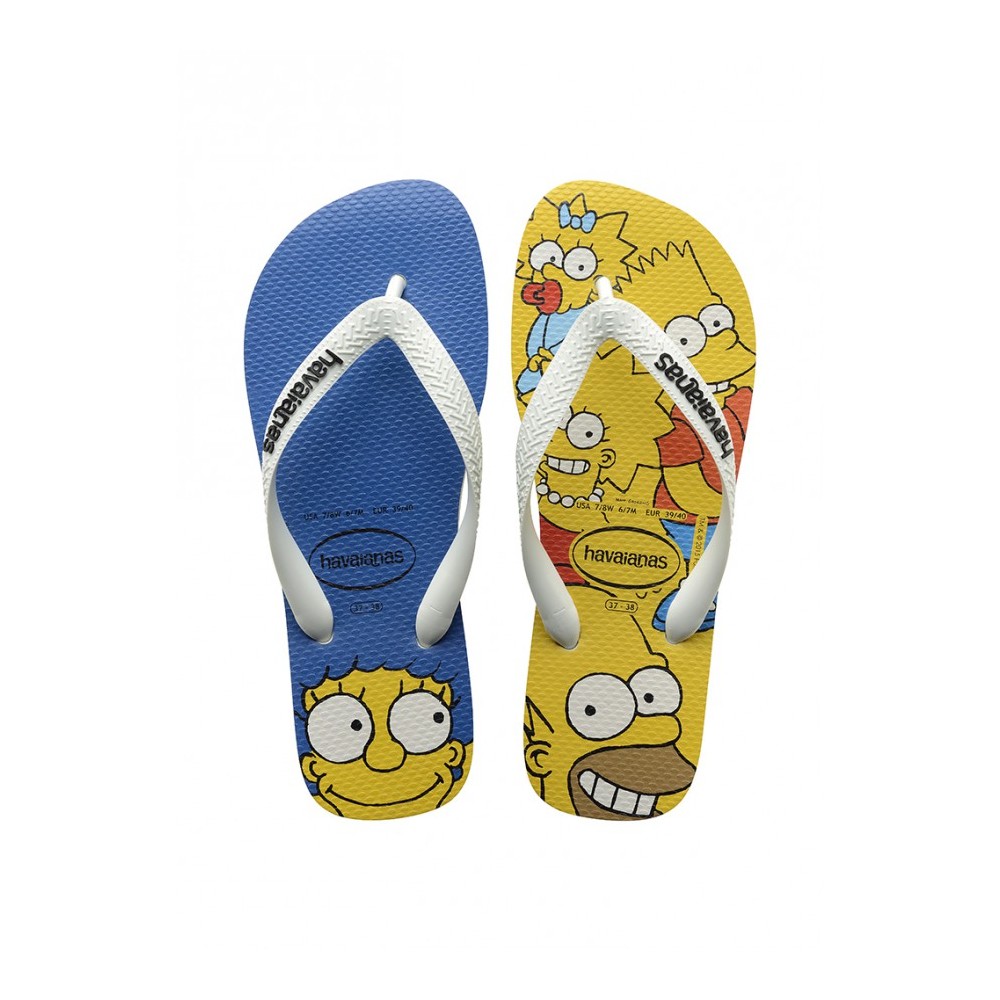 Havaianas Kids Simpsons Blu BRASIL 27/28 - EUR 29/30