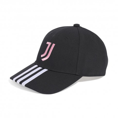 ADIDAS Cappellino Juve Bb Cap Nero Bianco Rosa Uomo