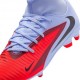 Nike Phantom 6 High Club Fg Mg Blu Rosso - Scarpe Da Calcio Bambino