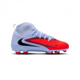 Nike Phantom 6 High Club Fg Mg Blu Rosso - Scarpe Da Calcio Bambino