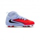 Nike Phantom 6 High Club Fg Mg Blu Rosso - Scarpe Da Calcio Bambino