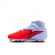 Nike Phantom 6 High Club Fg Mg Blu Rosso - Scarpe Da Calcio Bambino