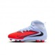Nike Phantom 6 High Club Fg Mg Blu Rosso - Scarpe Da Calcio Bambino