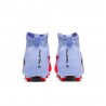 Nike Phantom 6 High Club Fg Mg Blu Rosso - Scarpe Da Calcio Bambino