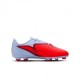 Nike Phantom 6 Low Club Fg Mg Blu Rosso Nero - Scarpe Da Calcio Bambino