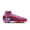 Nike Mercurial Superfly 10 Pro Fg Rosa Nero Rosso - Scarpe Da Calcio Uomo