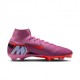 Nike Mercurial Superfly 10 Pro Fg Rosa Nero Rosso - Scarpe Da Calcio Uomo