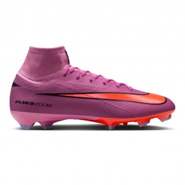 Nike Mercurial Superfly 10 Pro Fg Rosa Nero Rosso - Scarpe Da Calcio Uomo