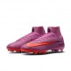 Nike Mercurial Superfly 10 Pro Fg Rosa Nero Rosso - Scarpe Da Calcio Uomo