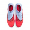 Nike Phantom 6 High Academy Fg Mg Blu Rosso - Scarpe Da Calcio Uomo