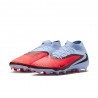 Nike Phantom 6 High Academy Fg Mg Blu Rosso - Scarpe Da Calcio Uomo