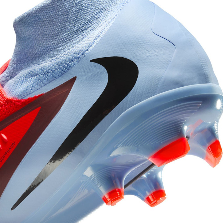 Nike Phantom 6 High Pro Fg Nero Azzurro - Scarpe Da Calcio Uomo
