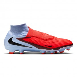 Nike Phantom 6 High Pro Fg Nero Azzurro - Scarpe Da Calcio Uomo