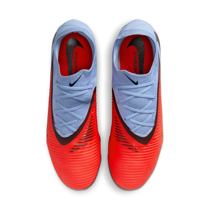 Nike Phantom 6 Low Pro Fg Blu Rosso - Scarpe Da Calcio Uomo