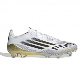 ADIDAS F50 Elite Fg Bianco Oro - Scarpe Da Calcio Uomo
