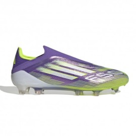 ADIDAS F50 Elite Fg Viola Bianco Lime - Scarpe Da Calcio Uomo