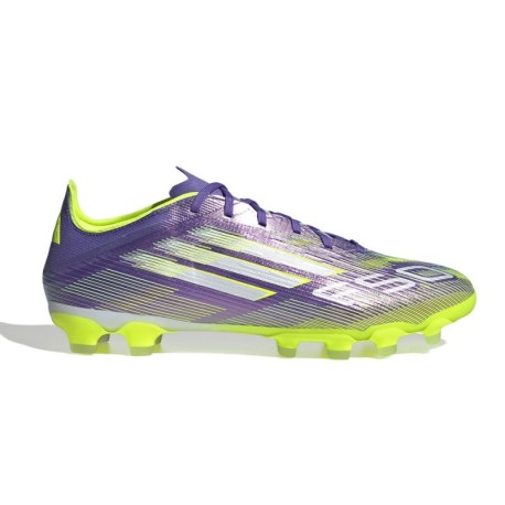 ADIDAS F50 Pro Mg Viola Bianco Lime - Scarpe Da Calcio Uomo