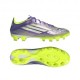 ADIDAS F50 Pro Mg Viola Bianco Lime - Scarpe Da Calcio Uomo