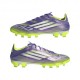 ADIDAS F50 Pro Mg Viola Bianco Lime - Scarpe Da Calcio Uomo