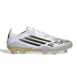 ADIDAS F50 Pro Fg Bianco Oro - Scarpe Da Calcio Uomo