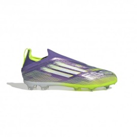 ADIDAS F50 Elite Fg Viola Bianco Lime - Scarpe Da Calcio Bambino