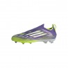 ADIDAS F50 Elite Fg Viola Bianco Lime - Scarpe Da Calcio Bambino