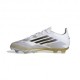 ADIDAS F50 Elite Fg Bianco Oro - Scarpe Da Calcio Bambino