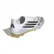 ADIDAS F50 League Fg Mg Laceless Bianco Oro - Scarpe Da Calcio Uomo