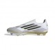 ADIDAS F50 League Fg Mg Laceless Bianco Oro - Scarpe Da Calcio Uomo