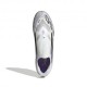 ADIDAS F50 League Fg Mg Laceless Bianco Oro - Scarpe Da Calcio Uomo