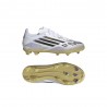 ADIDAS F50 League Fg Mg Bianco Oro - Scarpe Da Calcio Bambino