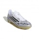 ADIDAS F50 League Fg Mg Bianco Oro - Scarpe Da Calcio Bambino