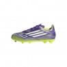 ADIDAS F50 League Fg Mg Viola Bianco Lime - Scarpe Da Calcio Bambino