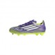 ADIDAS F50 League Fg Mg Viola Bianco Lime - Scarpe Da Calcio Bambino