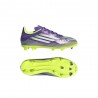 ADIDAS F50 League Fg Mg Viola Bianco Lime - Scarpe Da Calcio Bambino