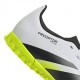 ADIDAS Predator Club Tf Bianco Nero Lime - Scarpe Da Calcio Bambino