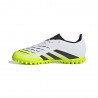 ADIDAS Predator Club Tf Bianco Nero Lime - Scarpe Da Calcio Bambino