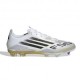 ADIDAS F50 League Fg Mg Bianco Oro - Scarpe Da Calcio Uomo
