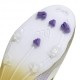 ADIDAS F50 League Fg Mg Bianco Oro - Scarpe Da Calcio Uomo