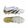 ADIDAS Predator Elite Ft Fg Bianco Oro - Scarpe Da Calcio Uomo