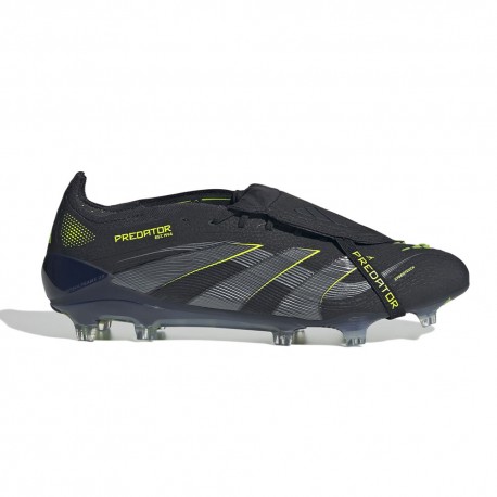 ADIDAS Predator Elite Ft Fg Nero Grigio - Scarpe Da Calcio Uomo