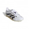 ADIDAS Predator League Ft Fg Mg Bianco Oro - Scarpe Da Calcio Uomo
