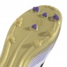 ADIDAS F50 Mid League Fg Mg Bianco Oro - Scarpe Da Calcio Bambino