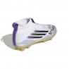 ADIDAS F50 Mid League Fg Mg Bianco Oro - Scarpe Da Calcio Bambino