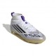 ADIDAS F50 Mid League Fg Mg Bianco Oro - Scarpe Da Calcio Bambino
