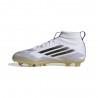 ADIDAS F50 Mid League Fg Mg Bianco Oro - Scarpe Da Calcio Bambino