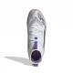 ADIDAS F50 Mid League Fg Mg Bianco Oro - Scarpe Da Calcio Bambino